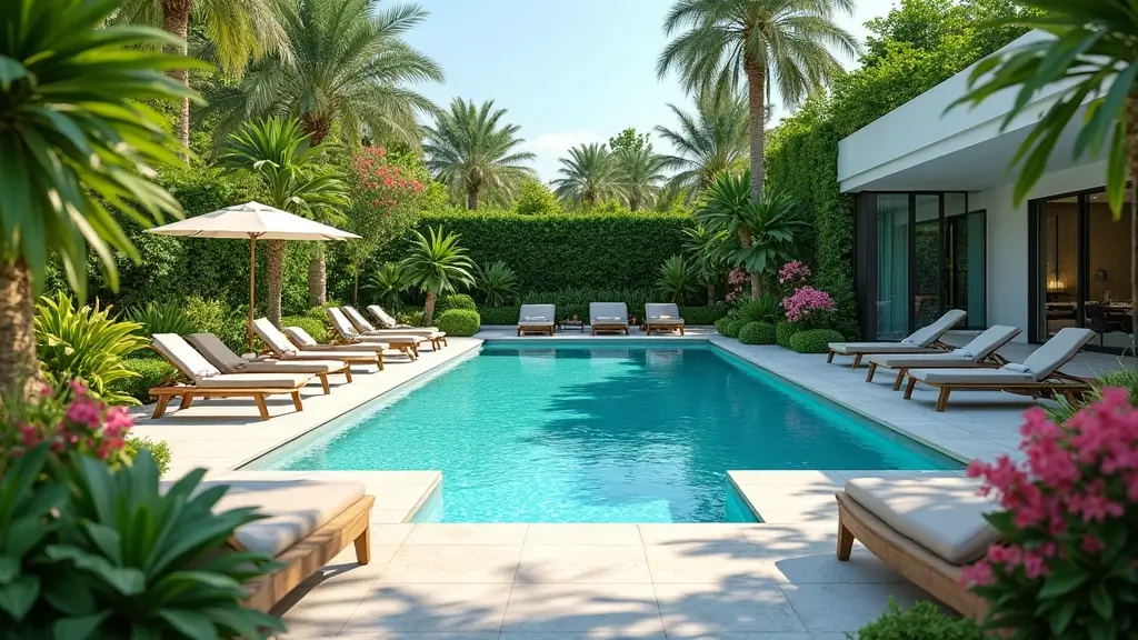 30 Garden With Pool Designs That Look Absolutely Dreamy