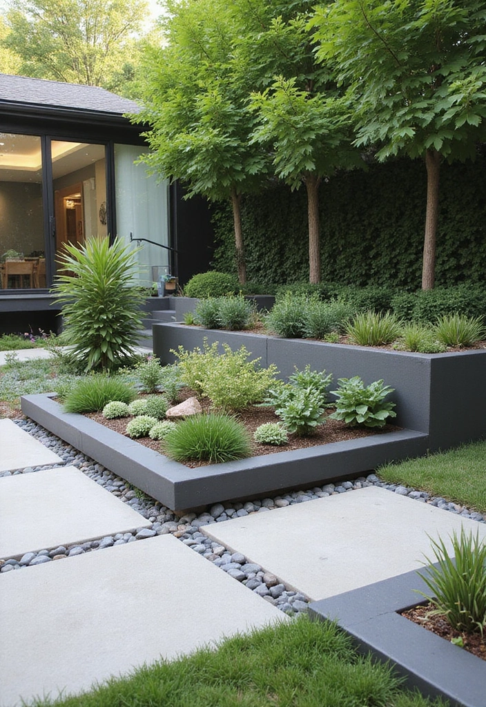 30 Gorgeous Garden Bed Ideas That Add Instant Charm 14 30 Gorgeous Garden Bed Ideas That Add Instant Charm - 14. Modern Minimalist Beds