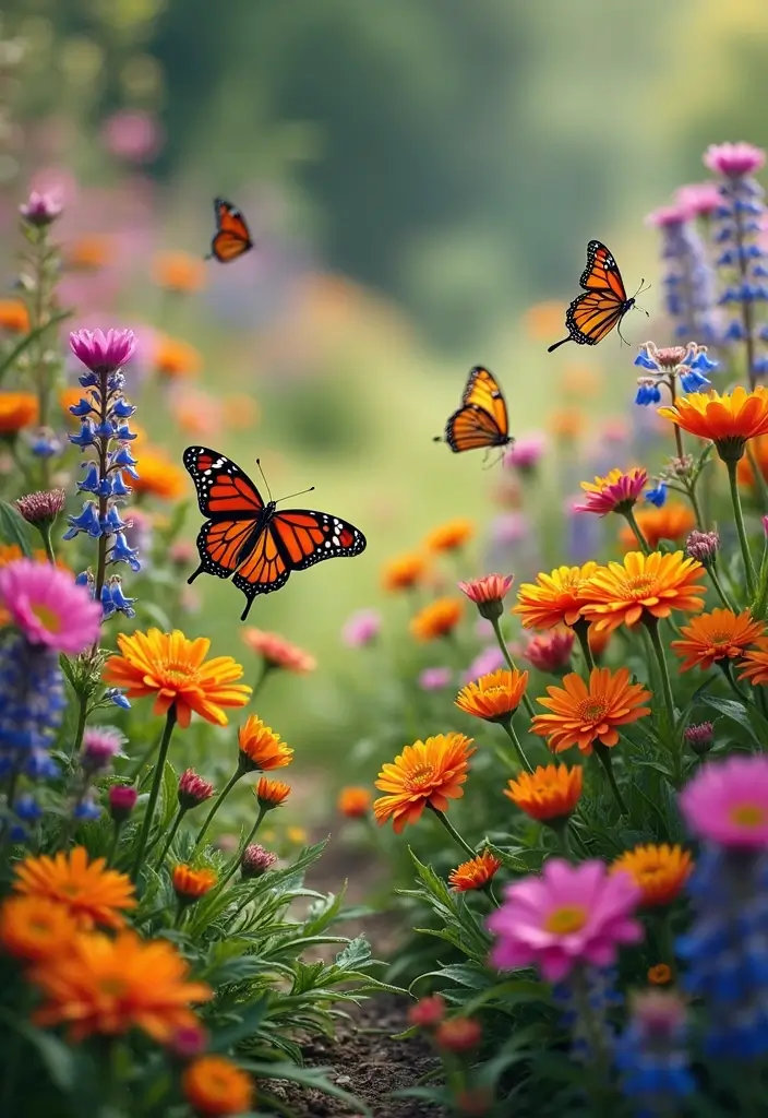 30 Gorgeous Garden Bed Ideas That Add Instant Charm 16 30 Gorgeous Garden Bed Ideas That Add Instant Charm - 16. Butterfly Gardens
