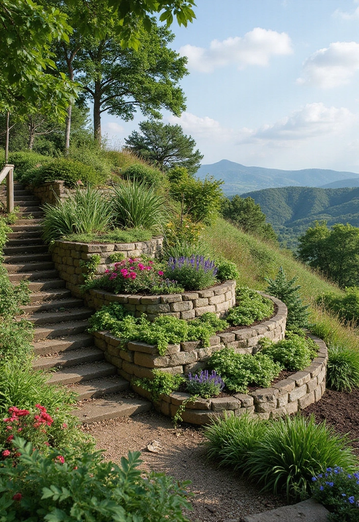 30 Gorgeous Garden Bed Ideas That Add Instant Charm 19 30 Gorgeous Garden Bed Ideas That Add Instant Charm - 19. Terraced Garden Beds