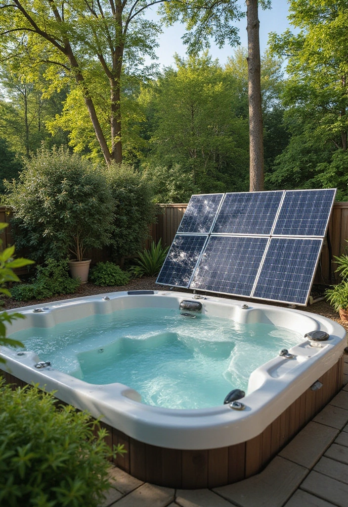 30 Hot Tub Garden Ideas for the Ultimate Backyard Escape 20 30 Hot Tub Garden Ideas for the Ultimate Backyard Escape - 20. Eco-Friendly Hot Tub Heating Solutions