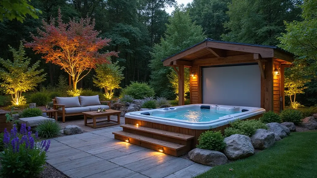 30 Hot Tub Garden Ideas for the Ultimate Backyard Escape