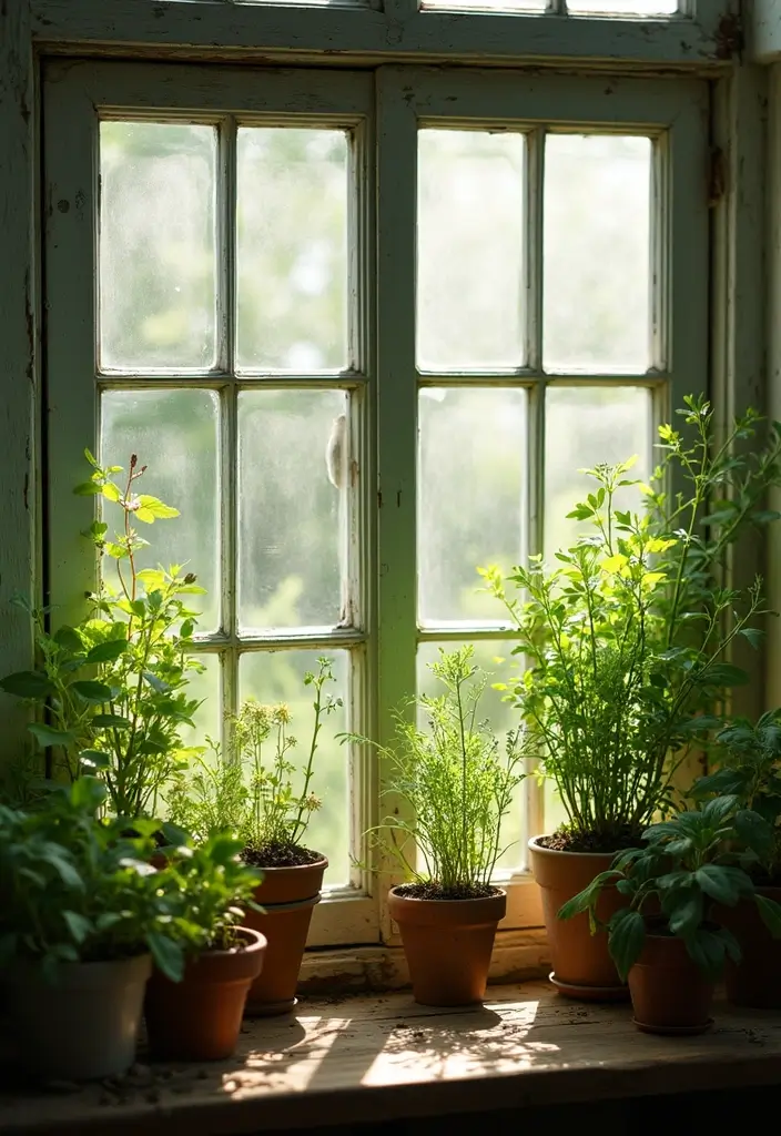 30 Indoor Herb Garden Ideas Perfect for Fresh Cooking 18 30 Indoor Herb Garden Ideas Perfect for Fresh Cooking - 18. Greenhouse Window
