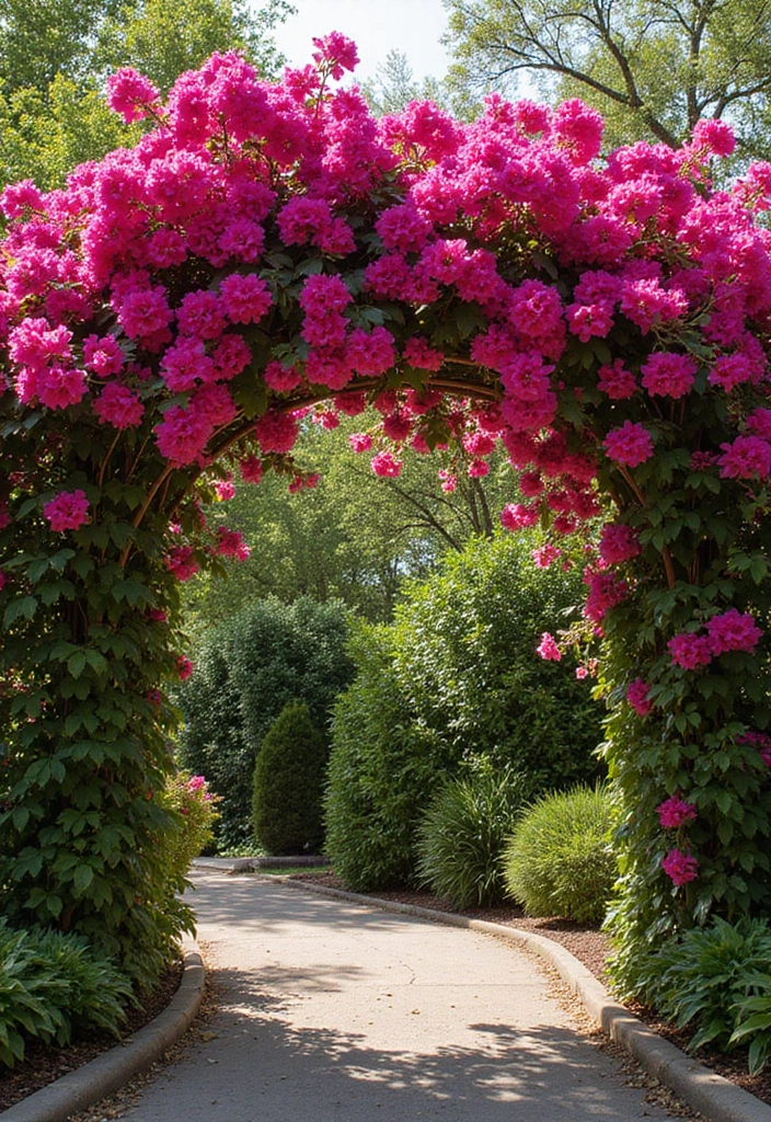 30 Italian Garden Ideas That Feel Romantic and Luxurious 12 30 Italian Garden Ideas That Feel Romantic and Luxurious - 12. Colorful Bougainvillea Displays