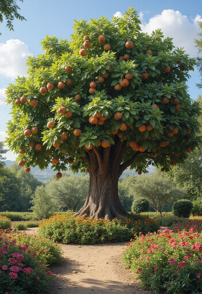 30 Italian Garden Ideas That Feel Romantic and Luxurious 15 30 Italian Garden Ideas That Feel Romantic and Luxurious - 15. Majestic Fruit Trees