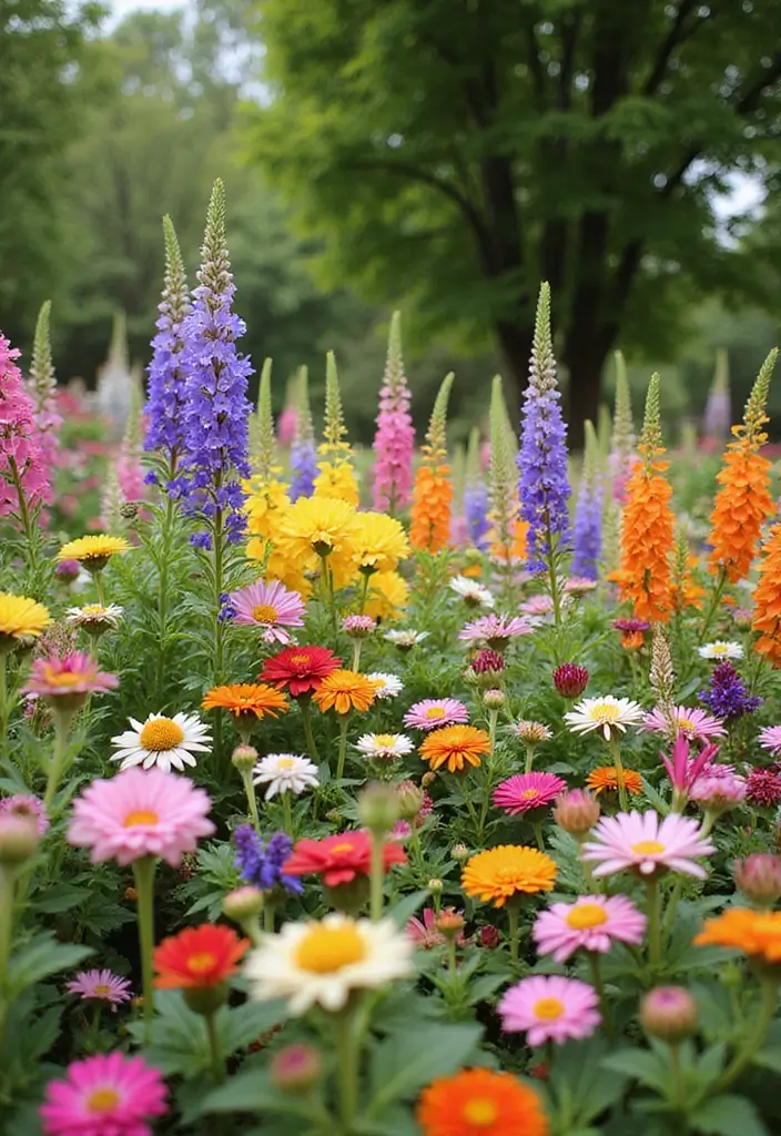 30 Italian Garden Ideas That Feel Romantic and Luxurious 18 30 Italian Garden Ideas That Feel Romantic and Luxurious - 18. Captivating Flower Borders