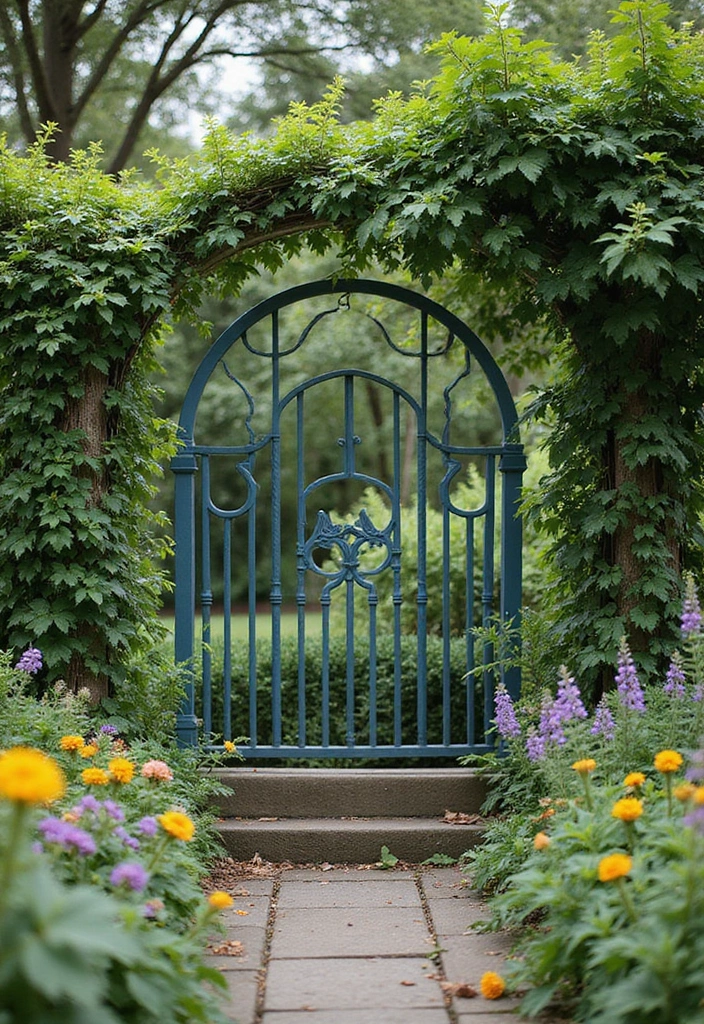30 Italian Garden Ideas That Feel Romantic and Luxurious 24 30 Italian Garden Ideas That Feel Romantic and Luxurious - 24. Decorative Fencing