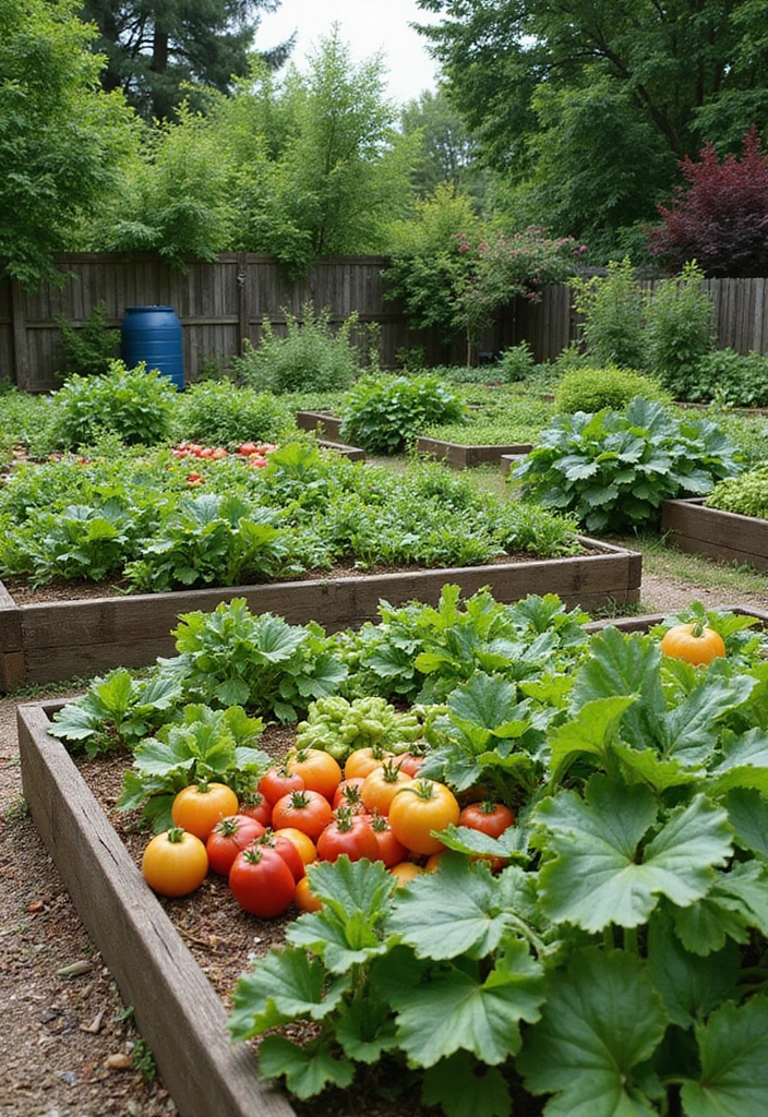 30 Large Garden Ideas That Turn Big Spaces Into Paradise 1 30 Large Garden Ideas That Turn Big Spaces Into Paradise - 1. Eco-Friendly Vegetable Garden