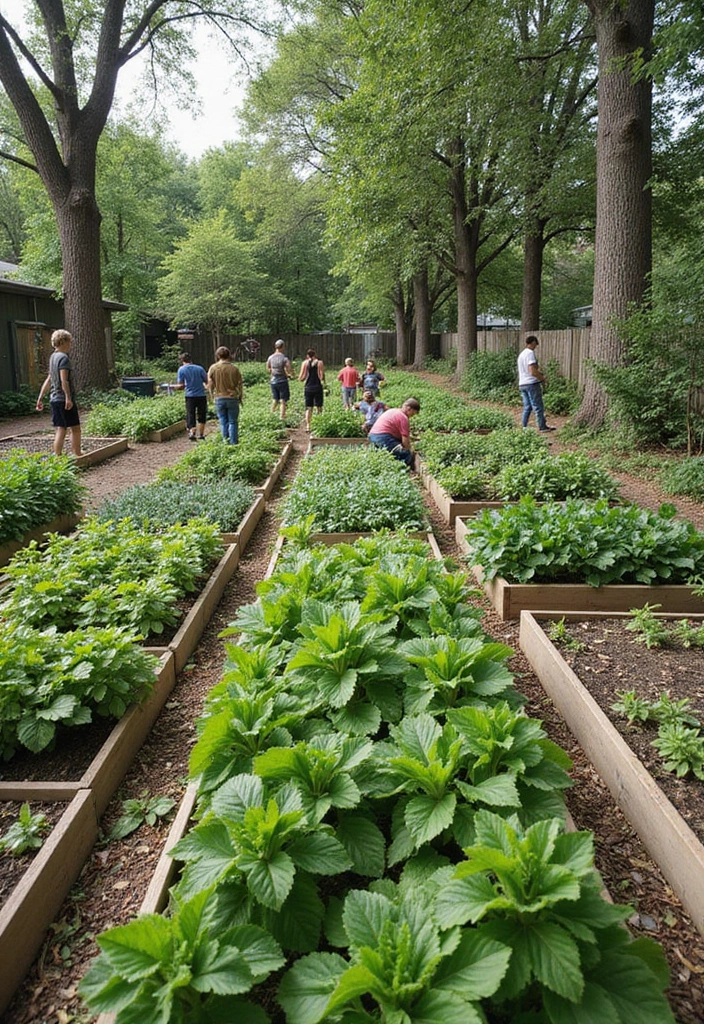30 Large Garden Ideas That Turn Big Spaces Into Paradise 21 30 Large Garden Ideas That Turn Big Spaces Into Paradise - 21. Community Gardening Spaces