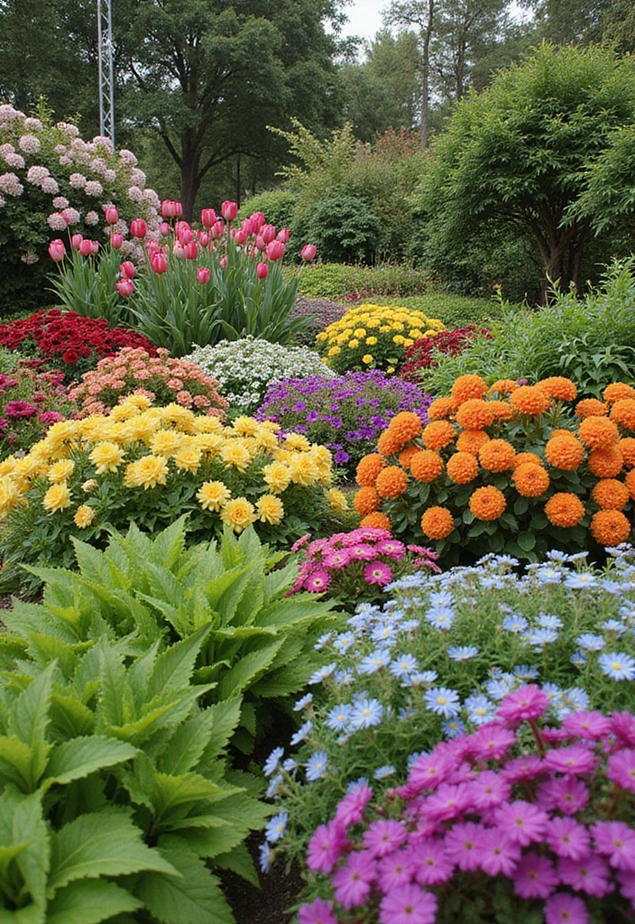 30 Large Garden Ideas That Turn Big Spaces Into Paradise 27 30 Large Garden Ideas That Turn Big Spaces Into Paradise - 27. Color Theory in Gardens