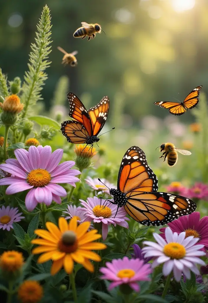 30 Memorial Garden Ideas That Are Beautiful and Peaceful 10 30 Memorial Garden Ideas That Are Beautiful and Peaceful - 10. Butterfly and Bee Gardens