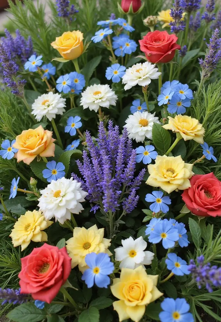 30 Memorial Garden Ideas That Are Beautiful and Peaceful 2 30 Memorial Garden Ideas That Are Beautiful and Peaceful - 2. Flowering Memorial Plants