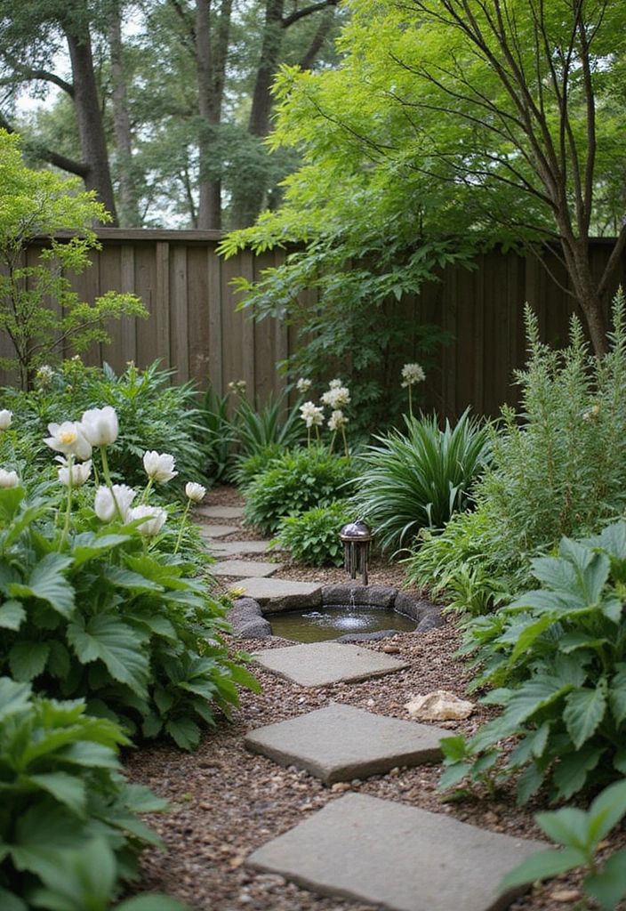 30 Memorial Garden Ideas That Are Beautiful and Peaceful 23 30 Memorial Garden Ideas That Are Beautiful and Peaceful - 23. Nature Sound Elements