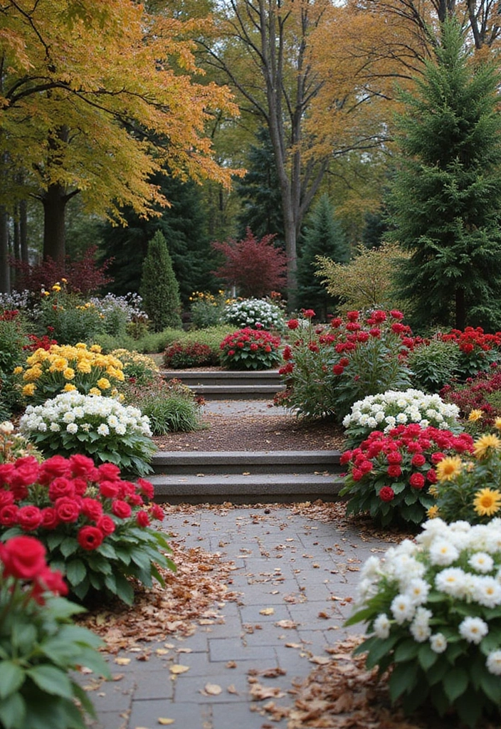 30 Memorial Garden Ideas That Are Beautiful and Peaceful 27 30 Memorial Garden Ideas That Are Beautiful and Peaceful - 27. Seasonal Decorations