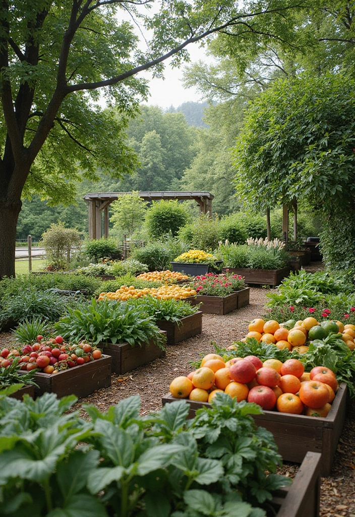 30 Memorial Garden Ideas That Are Beautiful and Peaceful 29 30 Memorial Garden Ideas That Are Beautiful and Peaceful - 29. Seasonal Harvest Areas