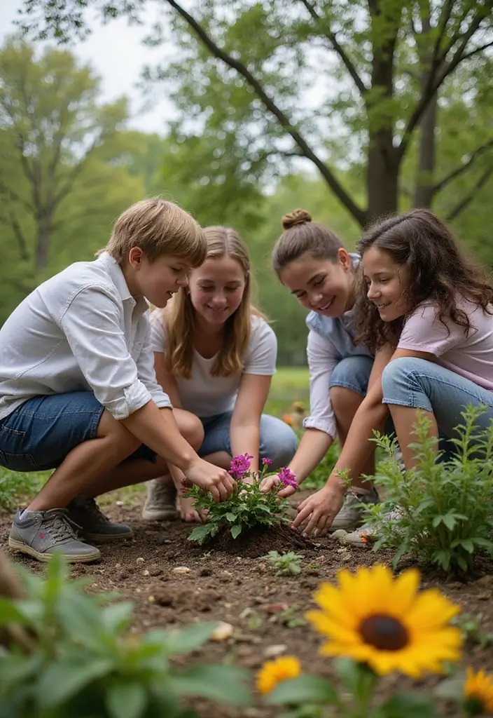 30 Memorial Garden Ideas That Are Beautiful and Peaceful 30 30 Memorial Garden Ideas That Are Beautiful and Peaceful - 30. Tribute Planting Days