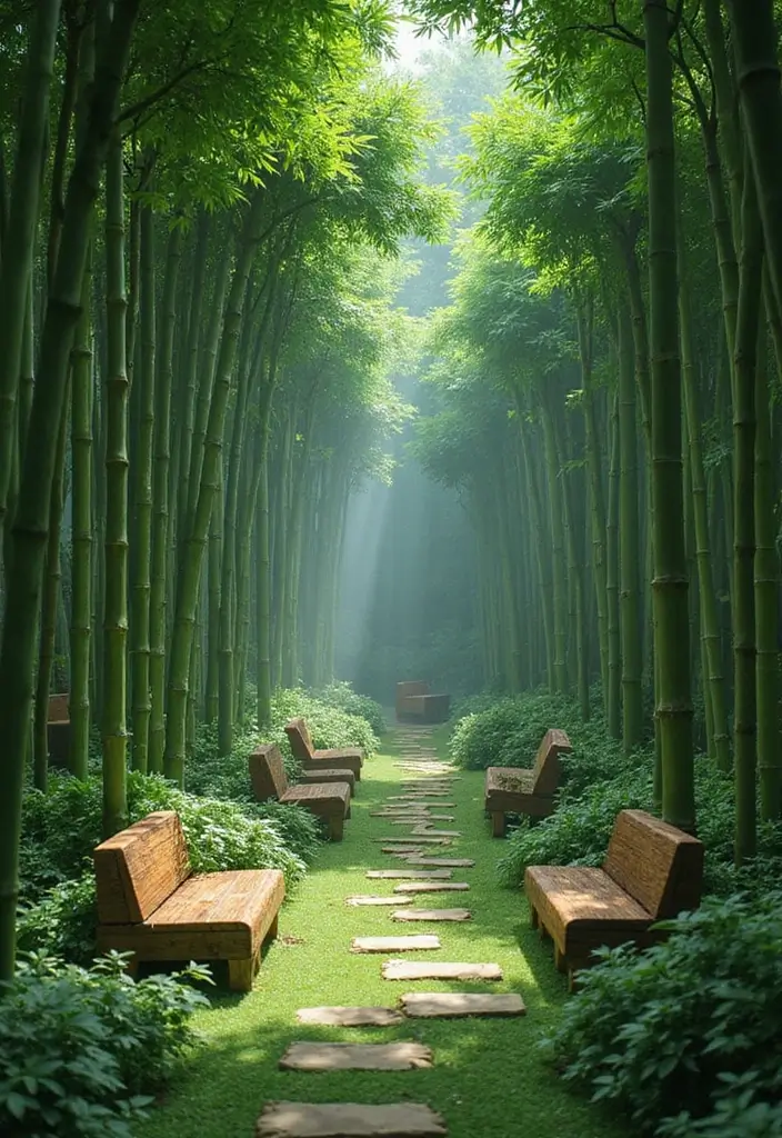 30 Minecraft Japanese Garden Ideas You’ll Love to Recreate 2 30 Minecraft Japanese Garden Ideas You’ll Love to Recreate - 2. Bamboo Groves