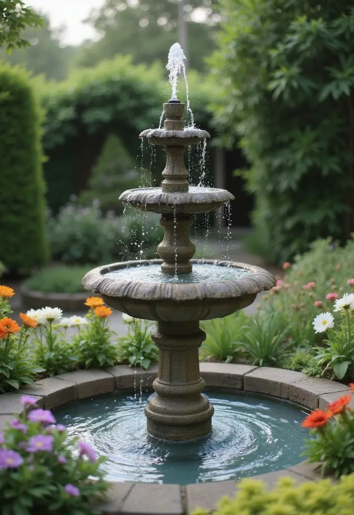 30 Minecraft Japanese Garden Ideas You’ll Love to Recreate 22 30 Minecraft Japanese Garden Ideas You’ll Love to Recreate - 22. Fountains