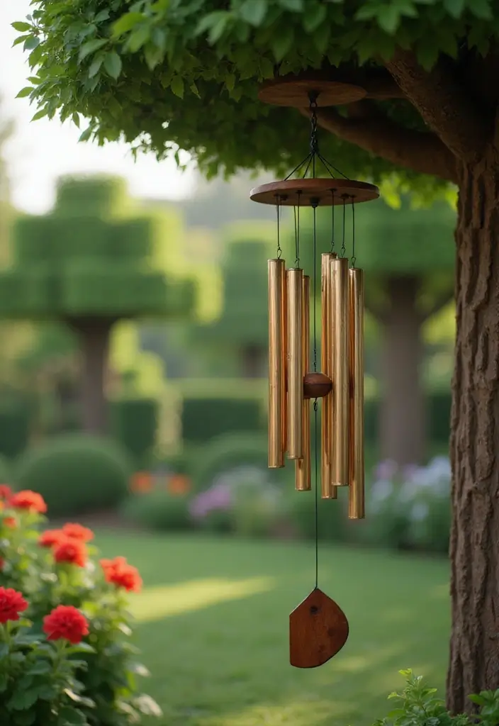 30 Minecraft Japanese Garden Ideas You’ll Love to Recreate 23 30 Minecraft Japanese Garden Ideas You’ll Love to Recreate - 23. Wind Chimes