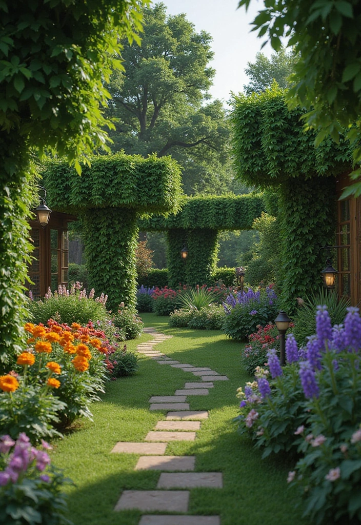 30 Minecraft Japanese Garden Ideas You’ll Love to Recreate 28 30 Minecraft Japanese Garden Ideas You’ll Love to Recreate - 28. Climbing Vines