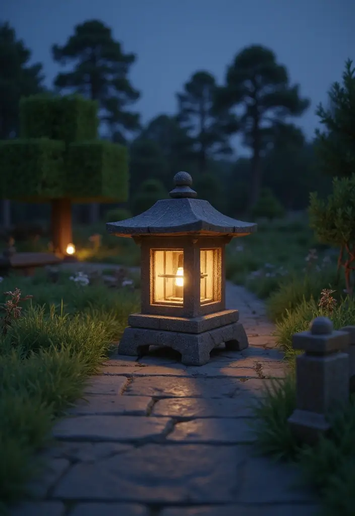 30 Minecraft Japanese Garden Ideas You’ll Love to Recreate 3 30 Minecraft Japanese Garden Ideas You’ll Love to Recreate - 3. Stone Lanterns