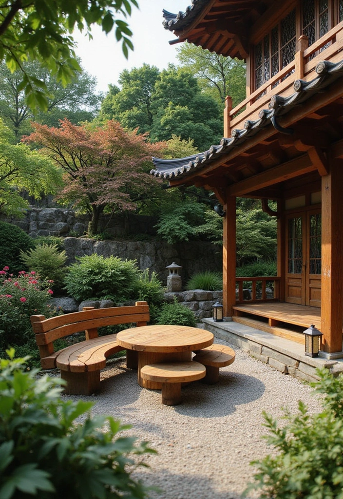 30 Minecraft Japanese Garden Ideas You’ll Love to Recreate 9 30 Minecraft Japanese Garden Ideas You’ll Love to Recreate - 9. Seating Areas