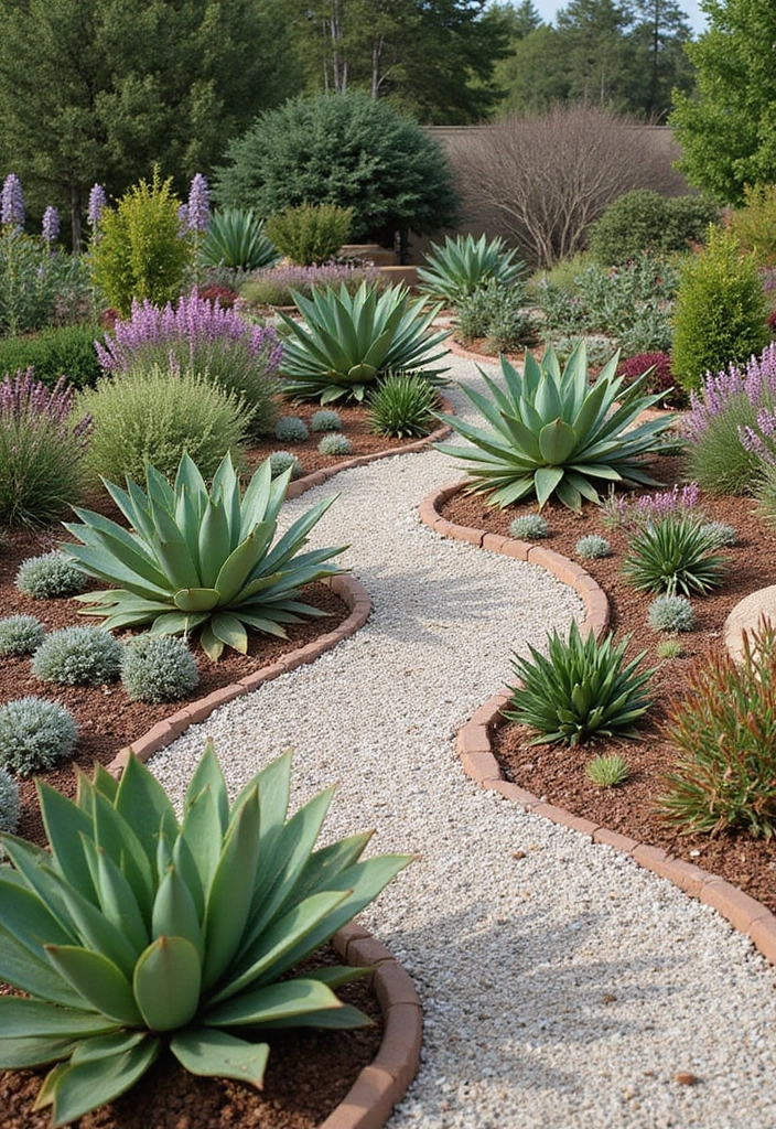 30 Modern Garden Designs That Feel Straight Out of a Magazine 18 30 Modern Garden Designs That Feel Straight Out of a Magazine - 18. Drought-Tolerant Landscapes