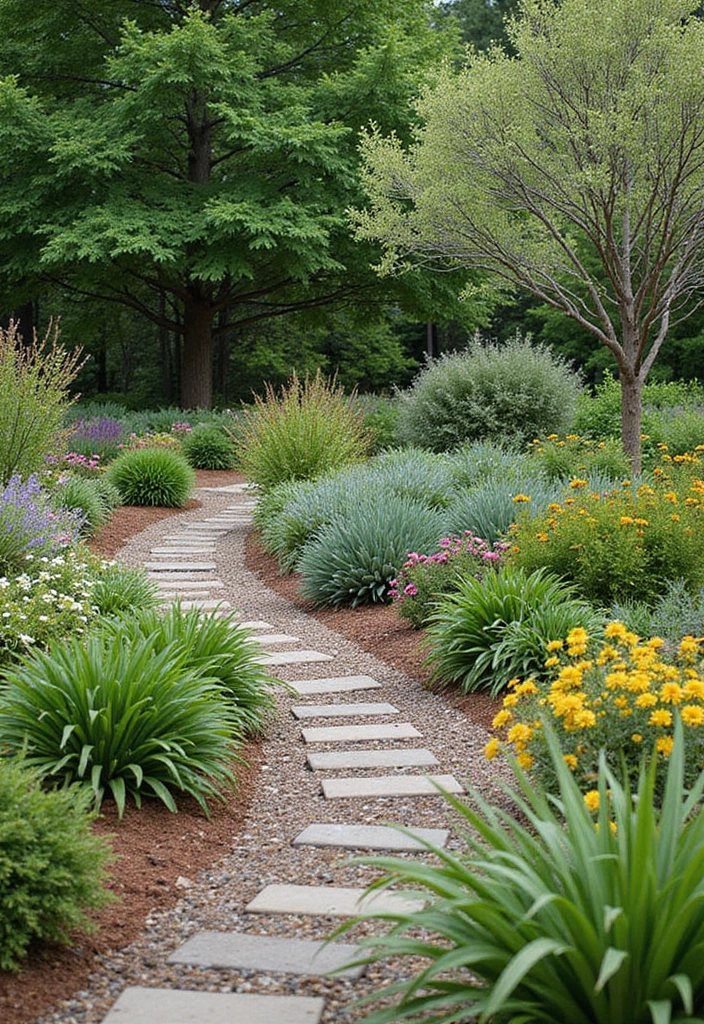 30 Modern Garden Designs That Feel Straight Out of a Magazine 25 30 Modern Garden Designs That Feel Straight Out of a Magazine - 25. Water-Saving Gardens