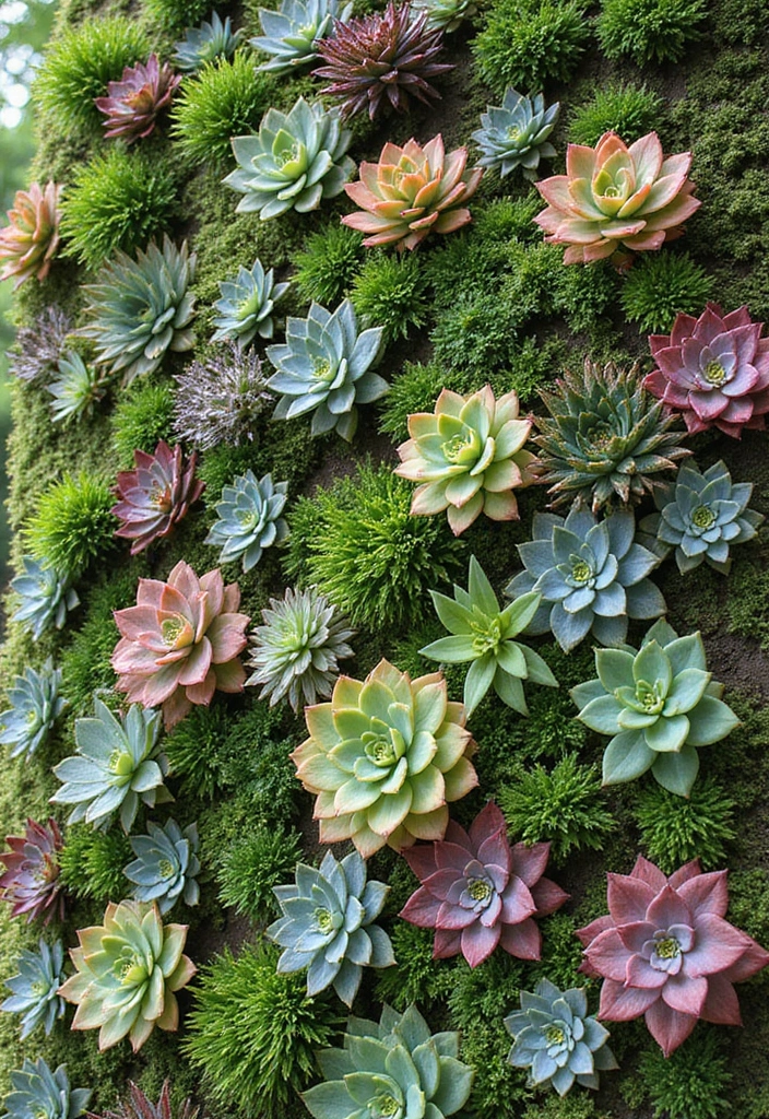 30 Modern Garden Designs That Feel Straight Out of a Magazine 28 30 Modern Garden Designs That Feel Straight Out of a Magazine - 28. Vertical Succulent Gardens