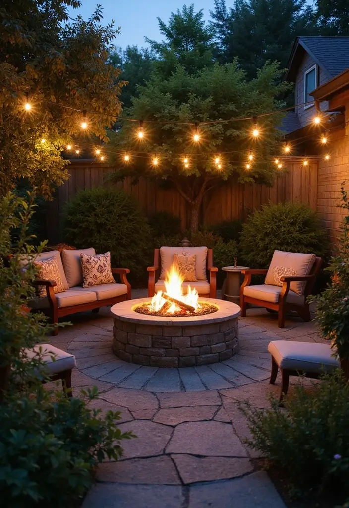 30 Modern Garden Designs That Feel Straight Out of a Magazine 29 30 Modern Garden Designs That Feel Straight Out of a Magazine - 29. Cozy Fire Pits