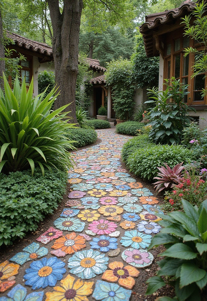 30 Raised Bed Garden Designs That Maximize Space and Style 17 30 Raised Bed Garden Designs That Maximize Space and Style - 17. Colorful Mosaic Gardens