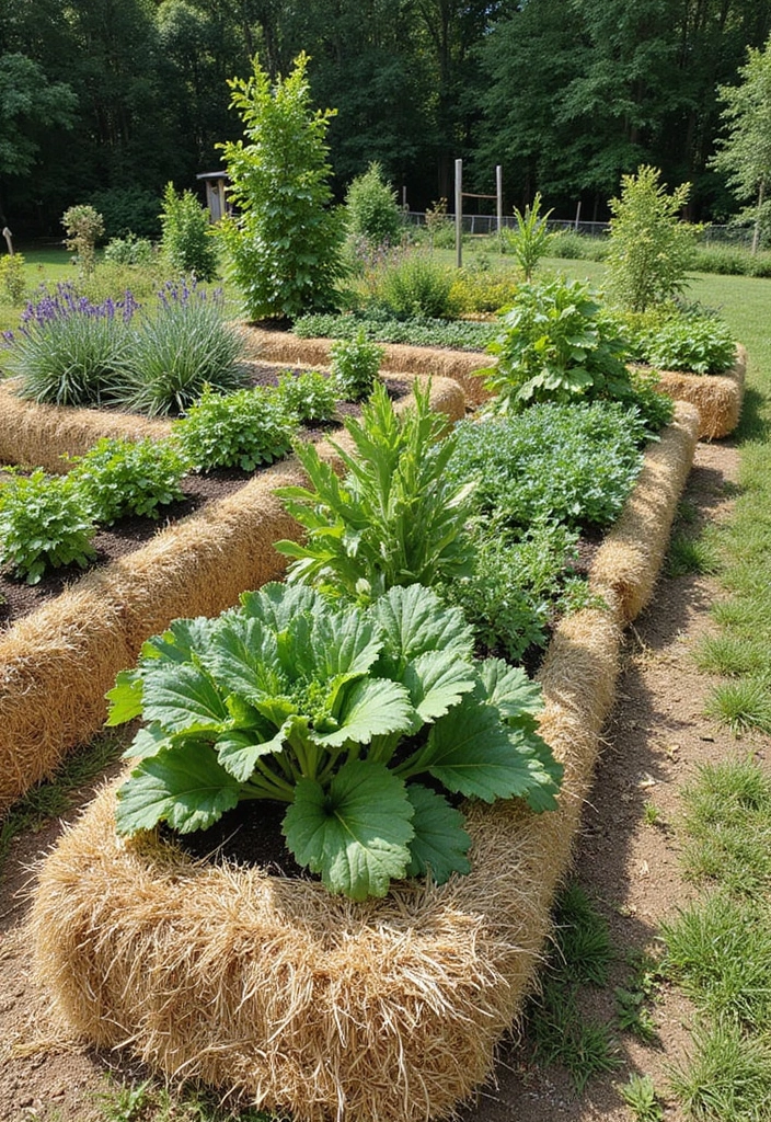 30 Raised Bed Garden Designs That Maximize Space and Style 22 30 Raised Bed Garden Designs That Maximize Space and Style - 22. Straw Bale Gardens