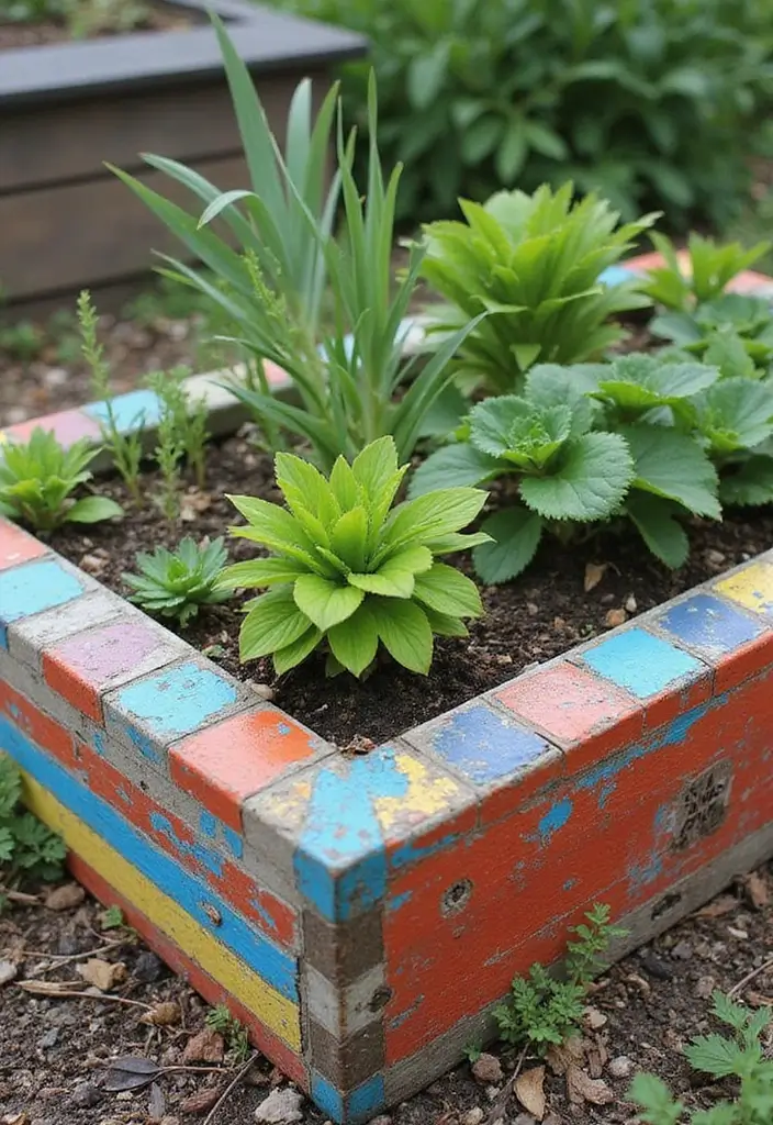 30 Raised Bed Garden Designs That Maximize Space and Style 24 30 Raised Bed Garden Designs That Maximize Space and Style - 24. Recycled Material Gardens