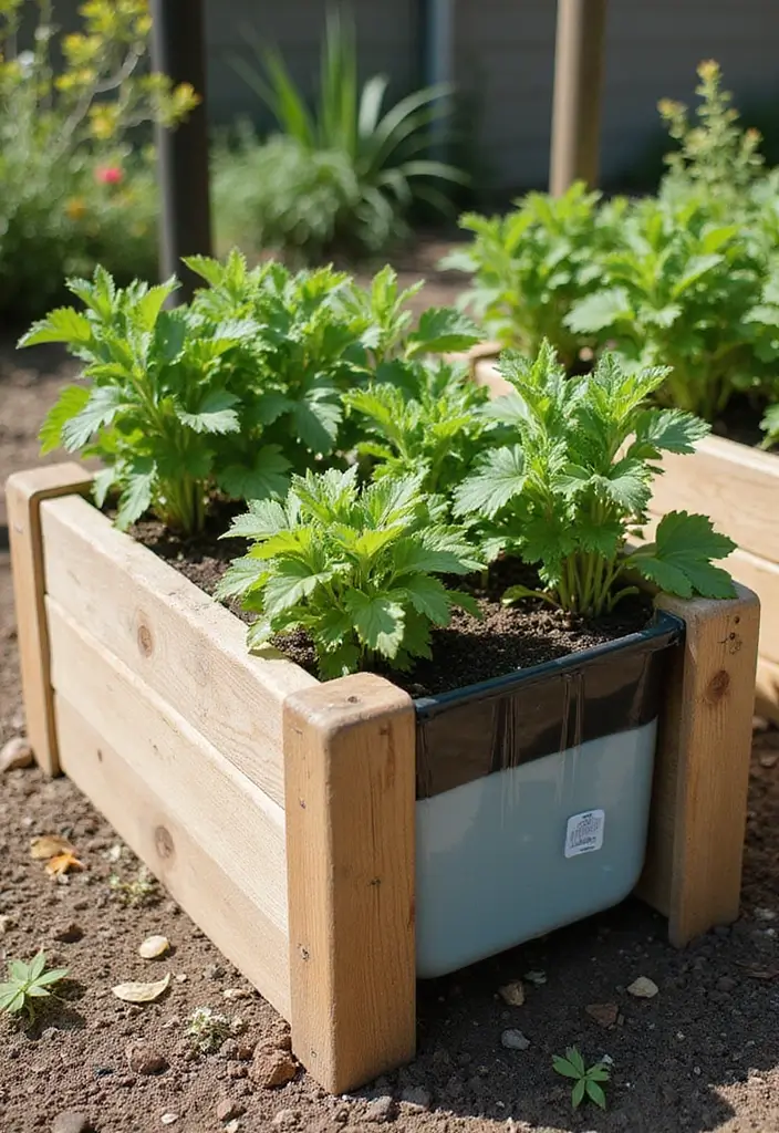 30 Raised Bed Garden Designs That Maximize Space and Style 26 30 Raised Bed Garden Designs That Maximize Space and Style - 26. Self-Watering Raised Beds