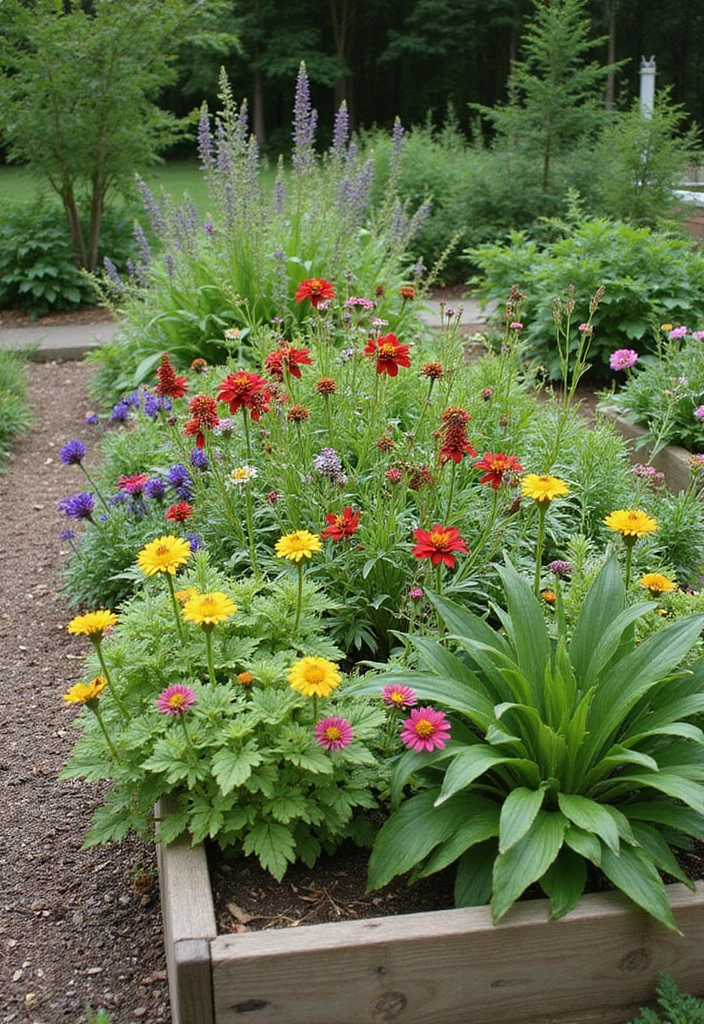30 Raised Bed Garden Designs That Maximize Space and Style 28 30 Raised Bed Garden Designs That Maximize Space and Style - 28. Wildlife-Friendly Raised Beds