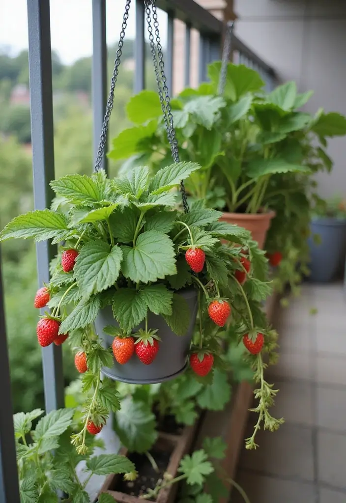 30 Raised Bed Garden Designs That Maximize Space and Style 6 30 Raised Bed Garden Designs That Maximize Space and Style - 6. Hanging Planter Innovations