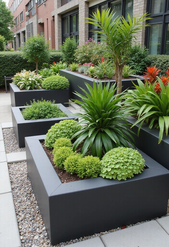 30 Raised Bed Garden Designs That Maximize Space and Style 8 30 Raised Bed Garden Designs That Maximize Space and Style - 8. Geometric Raised Beds