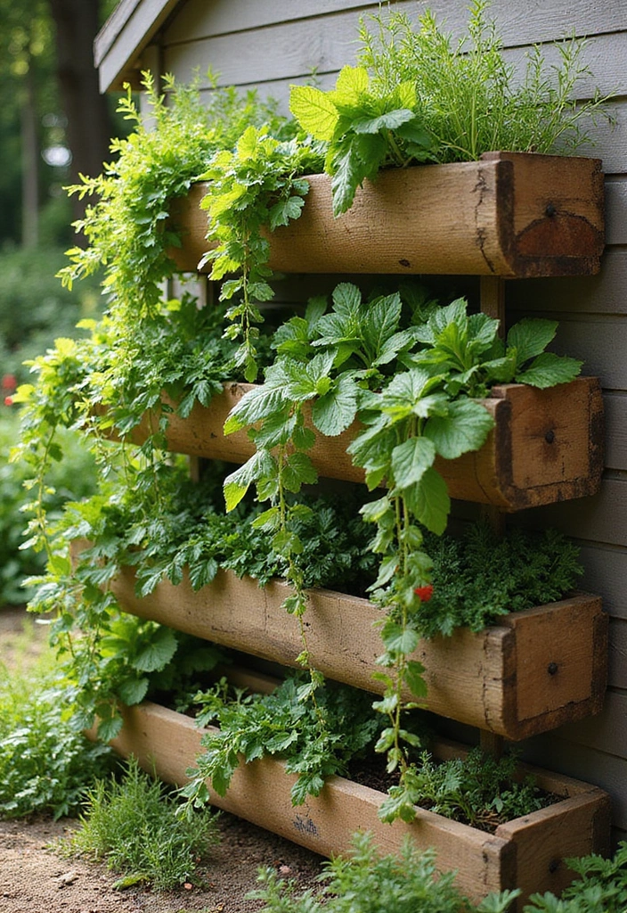 30 Raised Garden Beds Layouts That Make Planting Super Easy 1 30 Raised Garden Beds Layouts That Make Planting Super Easy - 1. Vertical Stacking Beds