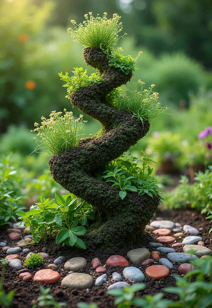30 Raised Garden Beds Layouts That Make Planting Super Easy 12 30 Raised Garden Beds Layouts That Make Planting Super Easy - 12. Spiral Herb Garden