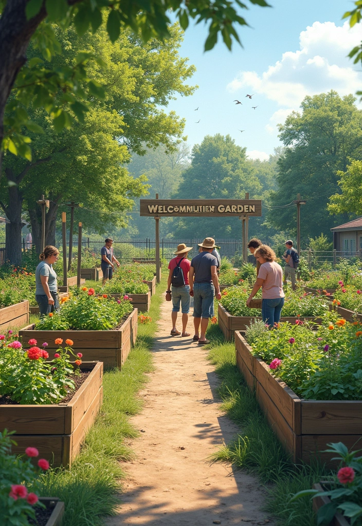 30 Raised Garden Beds Layouts That Make Planting Super Easy 21 30 Raised Garden Beds Layouts That Make Planting Super Easy - 21. Community Garden Beds