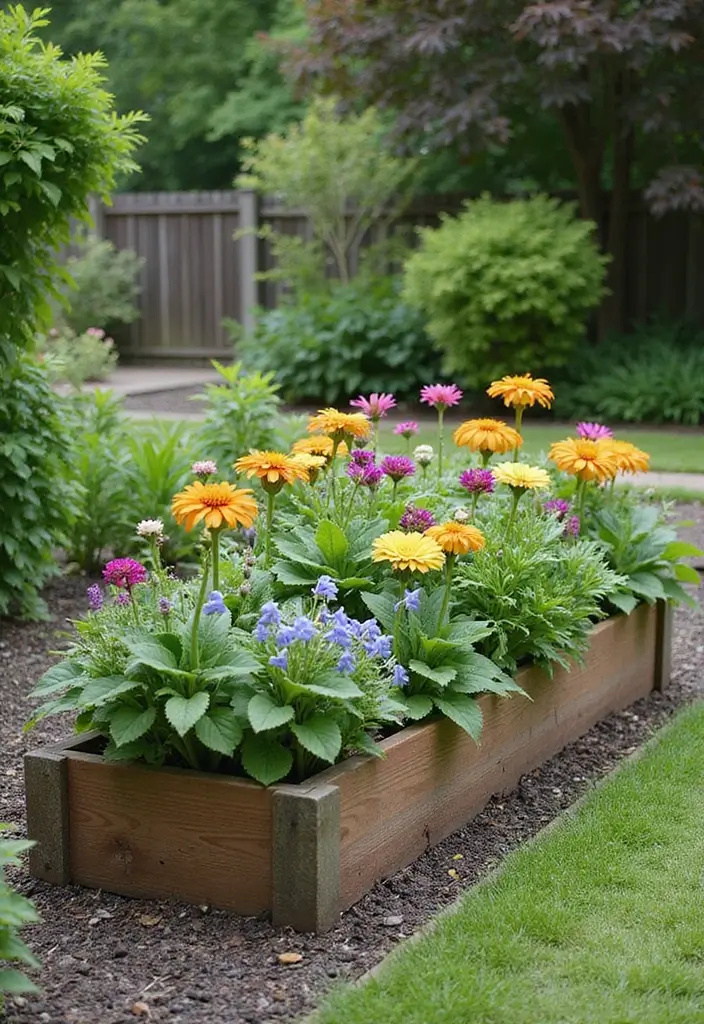 30 Raised Garden Beds Layouts That Make Planting Super Easy 22 30 Raised Garden Beds Layouts That Make Planting Super Easy - 22. Ornamental Raised Beds