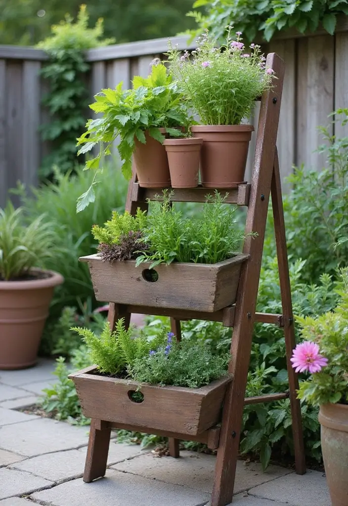 30 Raised Garden Beds Layouts That Make Planting Super Easy 3 30 Raised Garden Beds Layouts That Make Planting Super Easy - 3. Ladder Planters