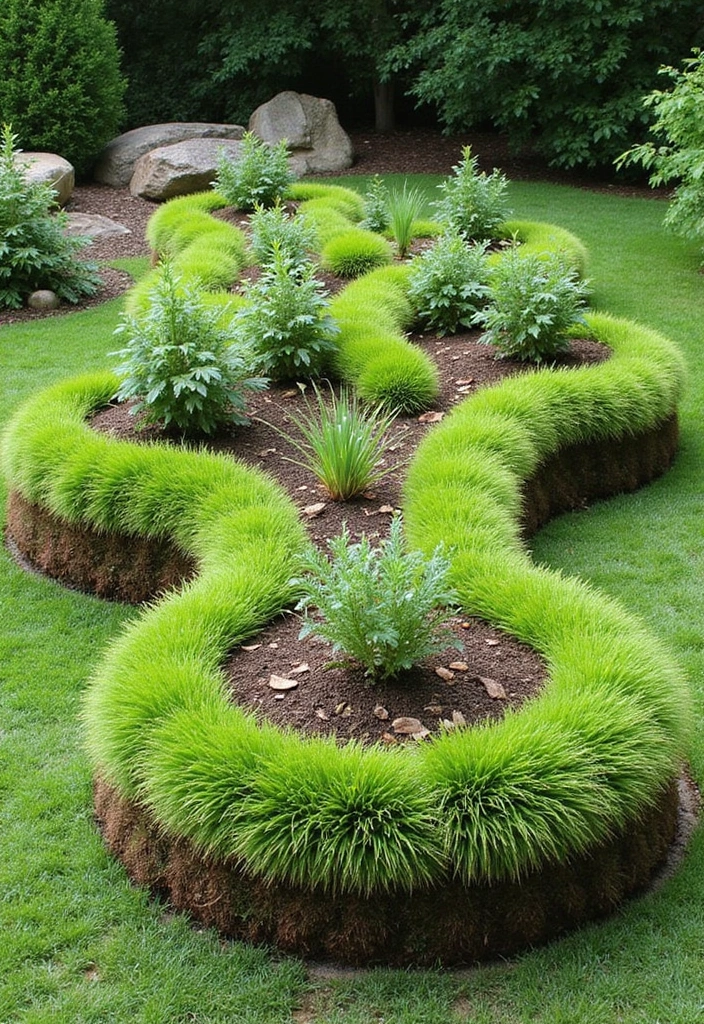 30 Raised Garden Beds Layouts That Make Planting Super Easy 30 30 Raised Garden Beds Layouts That Make Planting Super Easy - 30. Grassy Raised Beds