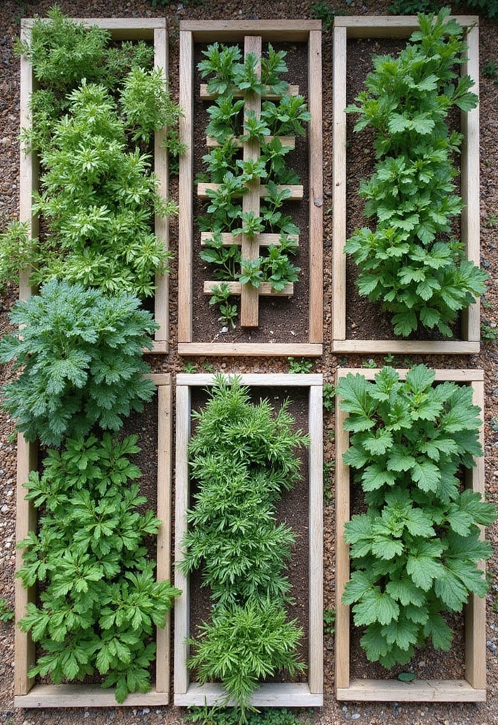 30 Raised Garden Beds Layouts That Make Planting Super Easy 4 30 Raised Garden Beds Layouts That Make Planting Super Easy - 4. Grid Layout Beds