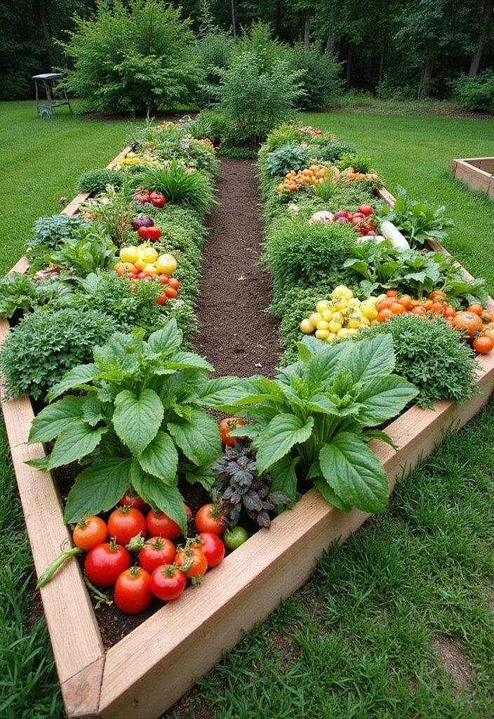 30 Raised Garden Beds Layouts That Make Planting Super Easy 8 30 Raised Garden Beds Layouts That Make Planting Super Easy - 8. U-Shaped Beds