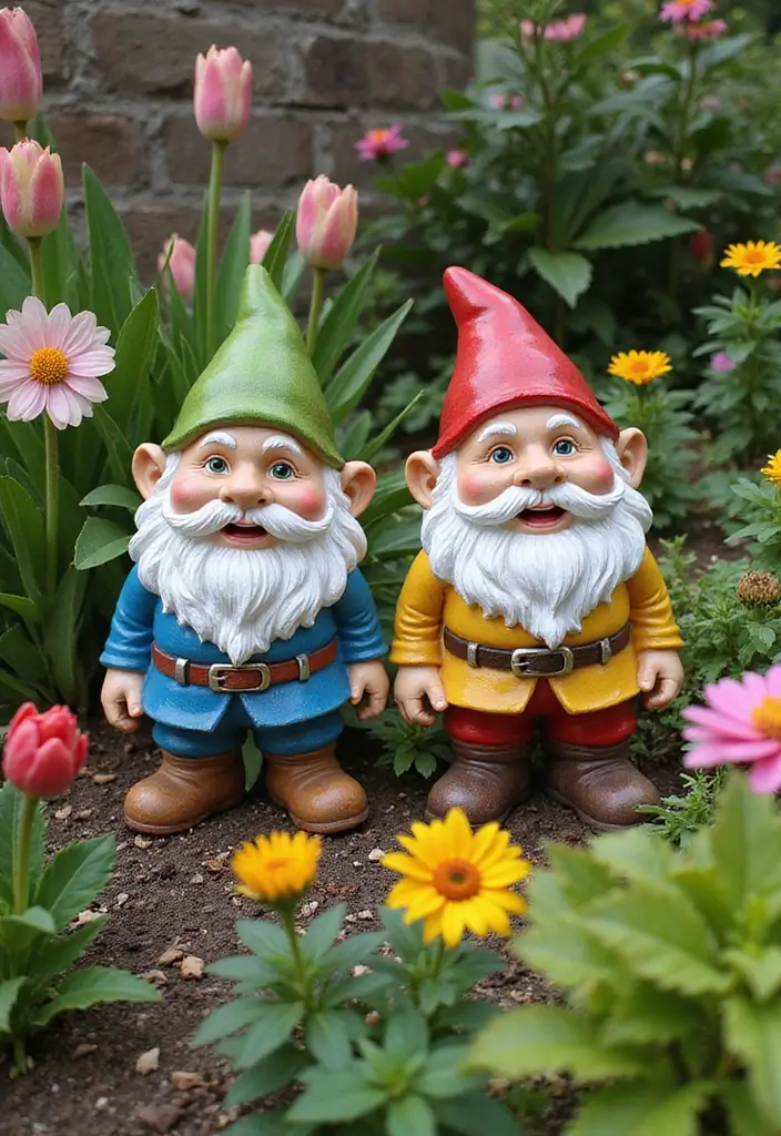 30 Rustic Garden Ideas Full of Natural and Cozy Charm 28 30 Rustic Garden Ideas Full of Natural and Cozy Charm - 28. Garden Gnomes and Statues