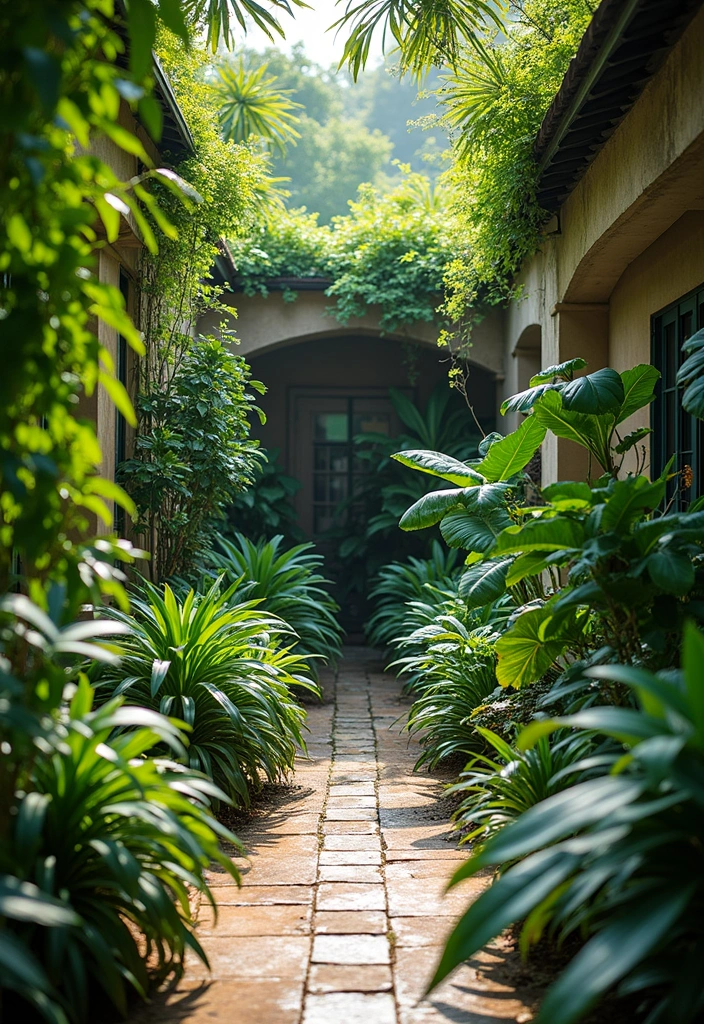 30 Small Courtyard Garden Ideas That Feel Like a Hidden Gem 13 30 Small Courtyard Garden Ideas That Feel Like a Hidden Gem - 13. Shade-Loving Plants