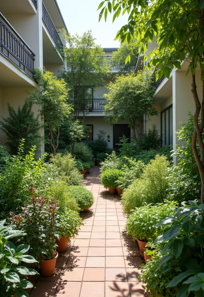 30 Small Courtyard Garden Ideas That Feel Like a Hidden Gem 27 30 Small Courtyard Garden Ideas That Feel Like a Hidden Gem - 27. Edible Landscaping