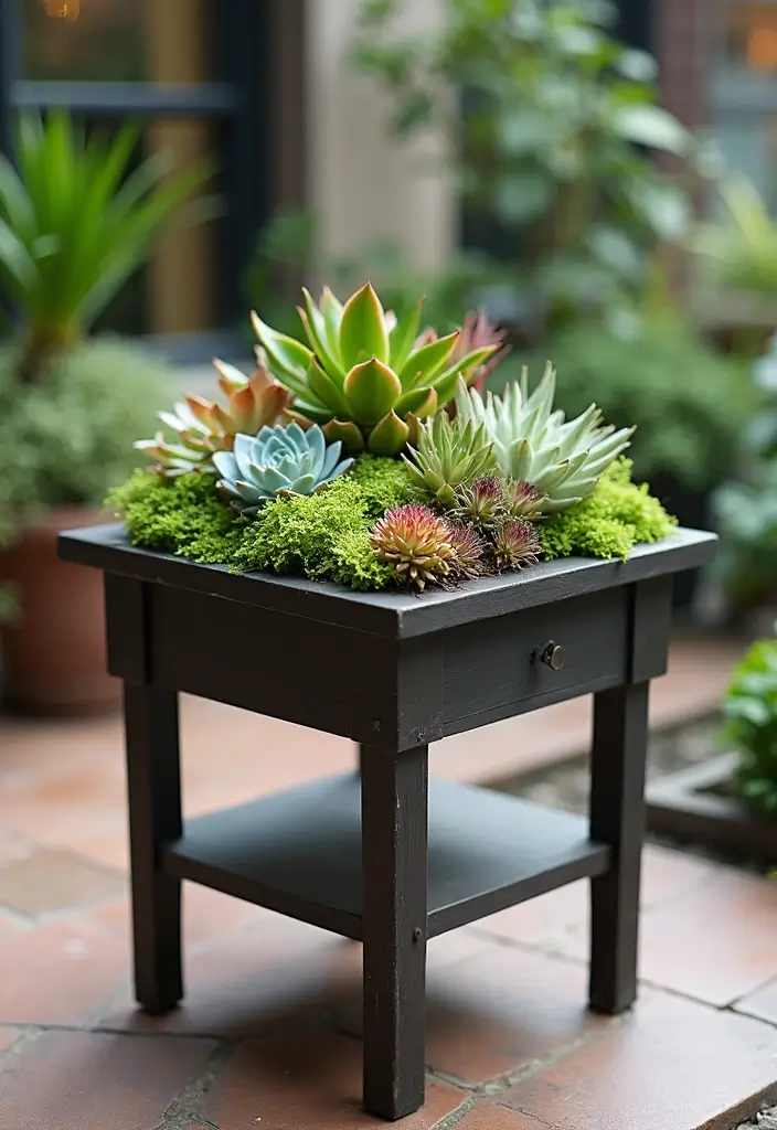 30 Small Courtyard Garden Ideas That Feel Like a Hidden Gem 5 30 Small Courtyard Garden Ideas That Feel Like a Hidden Gem - 5. Green Roof Planters