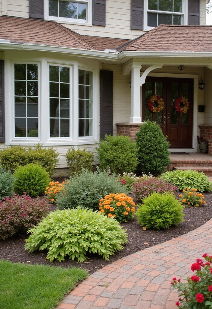 30 Small Front Garden Ideas That Make a Huge Impact 11 30 Small Front Garden Ideas That Make a Huge Impact - 11. Seasonal Displays